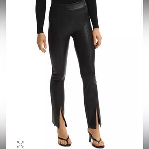 Commando Faux Leather Split Front Pants